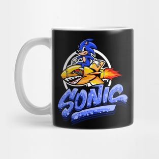 sonic ride rocket Mug